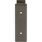 Ekena Millwork Steel Truss Shelf Bracket, Hammered Dark Bronze 2"W x 10"D x 7 1/4"H BKTM02X10X07TSHDB - alternate 9